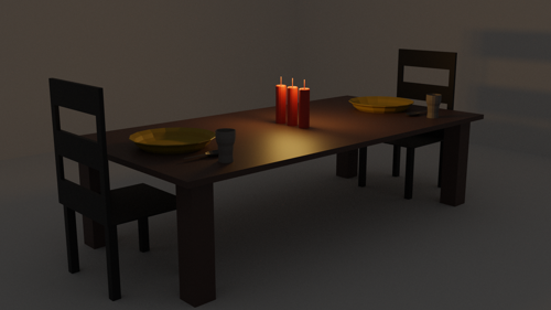 Simple Dining Scene preview image
